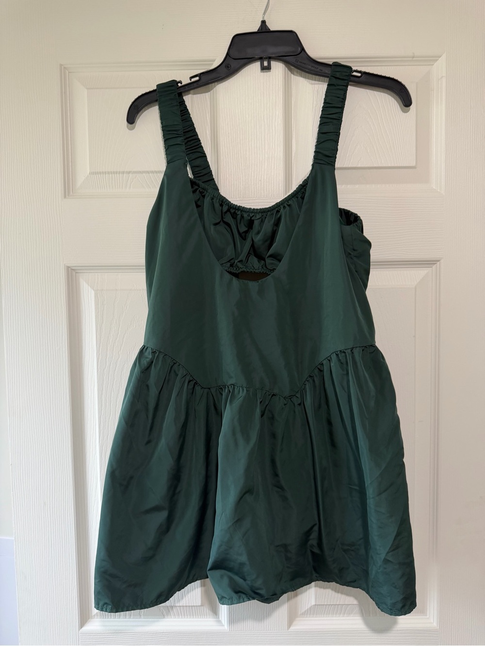 Women’s Sleeveless Green Athletic Dress